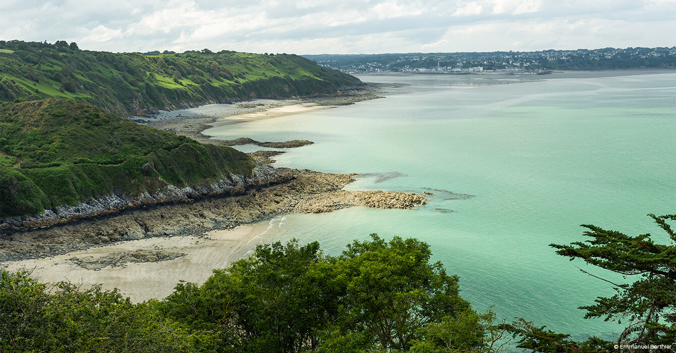 Plage du Petit Havre à découvrir au départ du camping la Petite Ville dans les Côtes-d'Armor